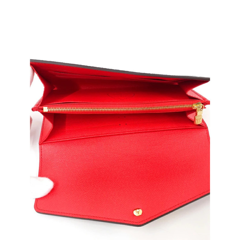 Louis Vuitton LV YK Portefeuille Sarah NM Yayoi Kusama Bi fold Long Wallet - Picture 3 of 5